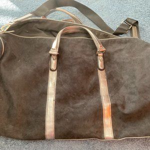 NEW W TAGS VISTORIAS SECRET DUFFLE BAG- $150 RETAIL/ BLACK  LENGTH- 22'' HEIGHT-